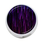 Stars Are Falling Electric Abstract 4-Port USB Hub (Two Sides) Back