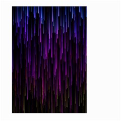 Stars Are Falling Electric Abstract Large Garden Flag (two Sides) by Modalart