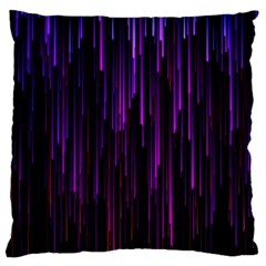 Stars Are Falling Electric Abstract Large Cushion Case (one Side)