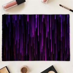 Stars Are Falling Electric Abstract Cosmetic Bag (xxl) by Modalart