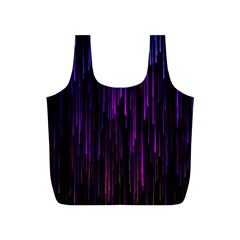 Stars Are Falling Electric Abstract Full Print Recycle Bag (s) by Modalart