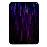 Stars Are Falling Electric Abstract Rectangular Glass Fridge Magnet (4 pack) Front