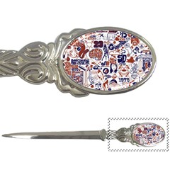 Artistic Psychedelic Doodle Letter Opener by Modalart