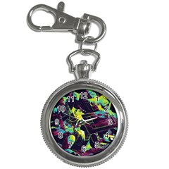 Artistic Psychedelic Abstract Key Chain Watches