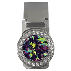 Artistic Psychedelic Abstract Money Clips (cz)  by Modalart