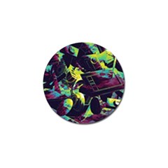 Artistic Psychedelic Abstract Golf Ball Marker (10 Pack) by Modalart