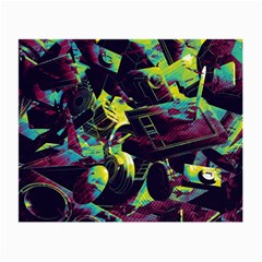 Artistic Psychedelic Abstract Small Glasses Cloth