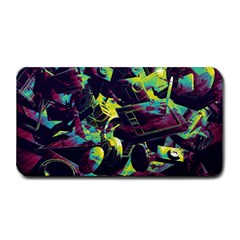 Artistic Psychedelic Abstract Medium Bar Mat