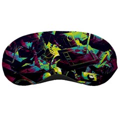 Artistic Psychedelic Abstract Sleep Mask by Modalart