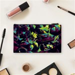 Artistic Psychedelic Abstract Cosmetic Bag (Small) Back