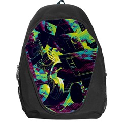 Artistic Psychedelic Abstract Backpack Bag by Modalart