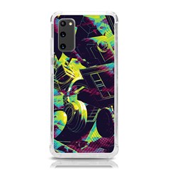 Artistic Psychedelic Abstract Samsung Galaxy S20 6.2 Inch TPU UV Case