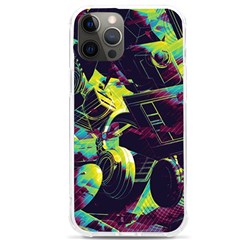 Artistic Psychedelic Abstract Iphone 12 Pro Max Tpu Uv Print Case by Modalart