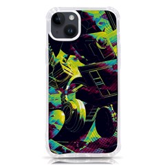 Artistic Psychedelic Abstract iPhone 14 Plus TPU UV Print Case