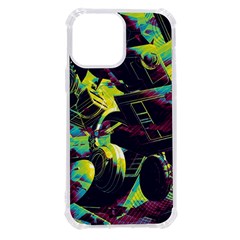 Artistic Psychedelic Abstract Iphone 13 Pro Max Tpu Uv Print Case by Modalart