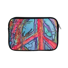 Hippie Peace Sign Psychedelic Trippy Apple Ipad Mini Zipper Cases by Modalart