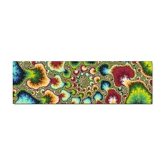 Colorful Psychedelic Fractal Trippy Sticker (bumper) by Modalart