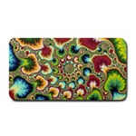 Colorful Psychedelic Fractal Trippy Medium Bar Mat 16 x8.5  Bar Mat