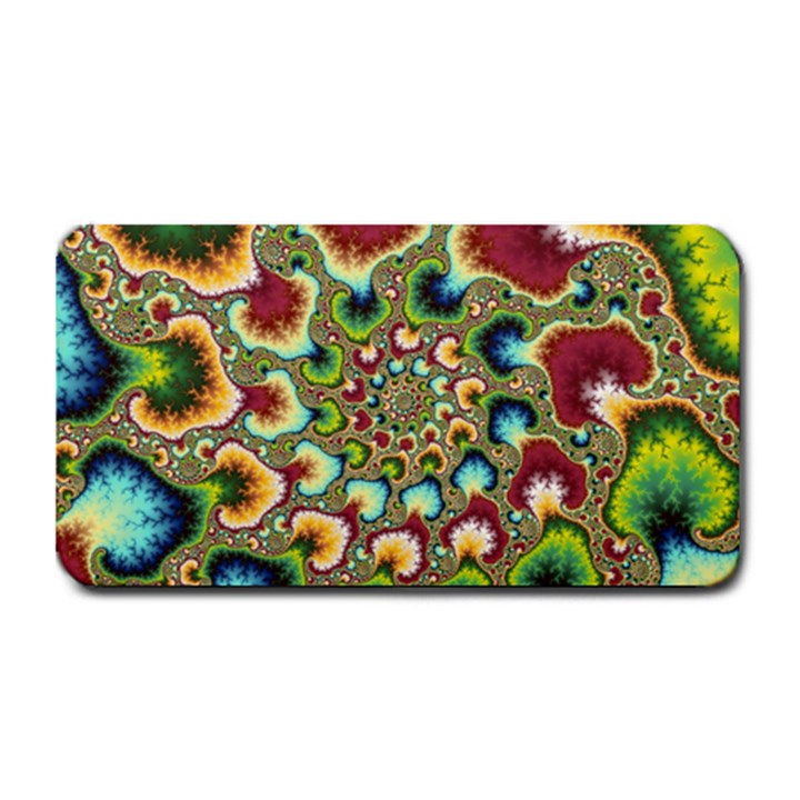 Colorful Psychedelic Fractal Trippy Medium Bar Mat