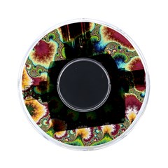 Colorful Psychedelic Fractal Trippy On-the-go Memory Card Reader