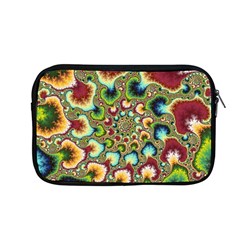 Colorful Psychedelic Fractal Trippy Apple Macbook Pro 13  Zipper Case