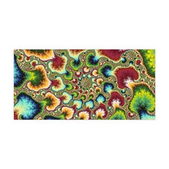 Colorful Psychedelic Fractal Trippy Yoga Headband by Modalart