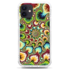 Colorful Psychedelic Fractal Trippy Iphone 12 Mini Tpu Uv Print Case	