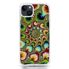 Colorful Psychedelic Fractal Trippy Iphone 14 Plus Tpu Uv Print Case by Modalart