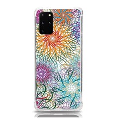 Psychedelic Flowers Yellow Abstract Psicodelia Samsung Galaxy S20plus 6 7 Inch Tpu Uv Case by Modalart