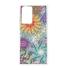 Psychedelic Flowers Yellow Abstract Psicodelia Samsung Galaxy Note 20 Ultra Tpu Uv Case