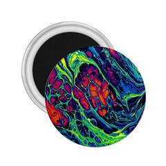 Color Colorful Geoglyser Abstract Holographic 2 25  Magnets by Modalart