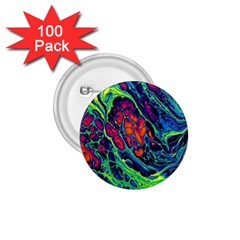 Color Colorful Geoglyser Abstract Holographic 1 75  Buttons (100 Pack)  by Modalart