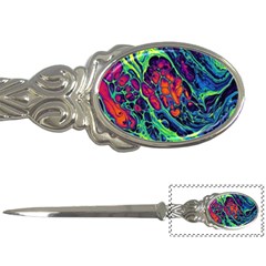 Color Colorful Geoglyser Abstract Holographic Letter Opener