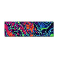 Color Colorful Geoglyser Abstract Holographic Sticker (bumper) by Modalart