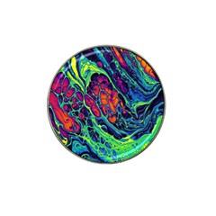 Color Colorful Geoglyser Abstract Holographic Hat Clip Ball Marker (10 Pack) by Modalart