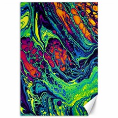 Color Colorful Geoglyser Abstract Holographic Canvas 12  X 18 