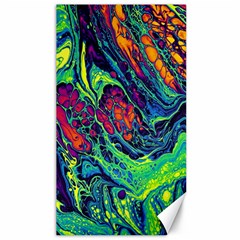 Color Colorful Geoglyser Abstract Holographic Canvas 40  X 72  by Modalart