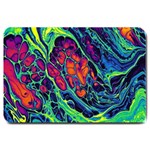 Color Colorful Geoglyser Abstract Holographic Large Doormat 30 x20  Door Mat