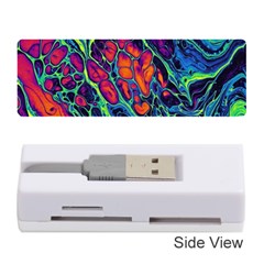 Color Colorful Geoglyser Abstract Holographic Memory Card Reader (stick) by Modalart