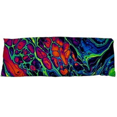 Color Colorful Geoglyser Abstract Holographic Body Pillow Case (dakimakura) by Modalart