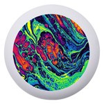 Color Colorful Geoglyser Abstract Holographic Dento Box with Mirror Front