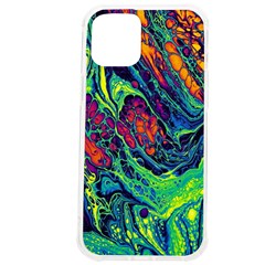 Color Colorful Geoglyser Abstract Holographic Iphone 12 Pro Max Tpu Uv Print Case by Modalart