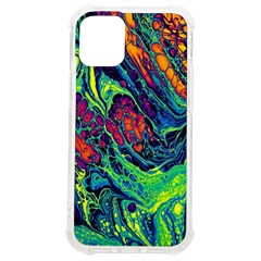 Color Colorful Geoglyser Abstract Holographic Iphone 12 Mini Tpu Uv Print Case	 by Modalart