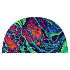 Color Colorful Geoglyser Abstract Holographic Anti Scalding Pot Cap by Modalart