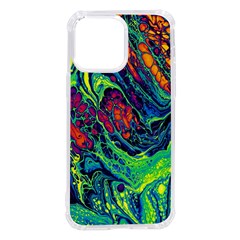 Color Colorful Geoglyser Abstract Holographic Iphone 14 Pro Max Tpu Uv Print Case by Modalart