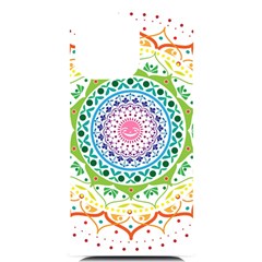 Mandala Pattern Rainbow Pride Iphone 14 Pro Max Black Uv Print Case by Vaneshop