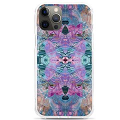 Grey Pink Blend Iphone 12 Pro Max Tpu Uv Print Case by kaleidomarblingart