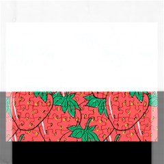 Texture Sweet Strawberry Dessert Food Summer Pattern Rectangular Jigsaw Puzzl