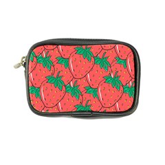 Texture Sweet Strawberry Dessert Food Summer Pattern Coin Purse