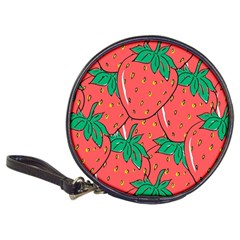 Texture Sweet Strawberry Dessert Food Summer Pattern Classic 20-CD Wallets